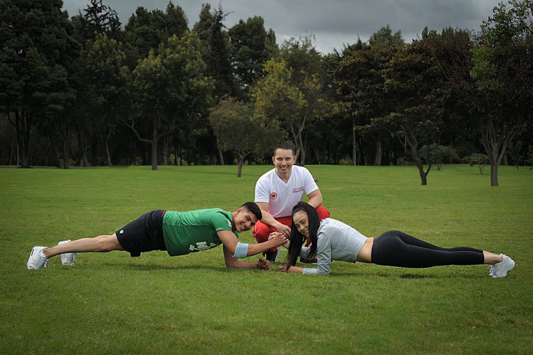 Entrenamiento en Parque